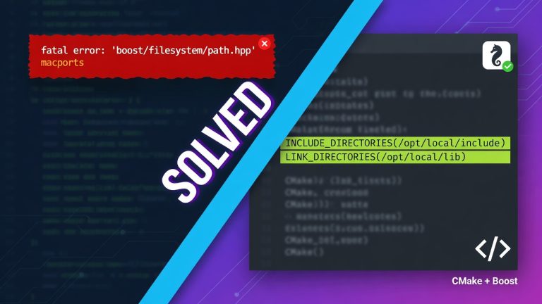 Solved: macports fatal error: 'boost/filesystem/path.hpp'
