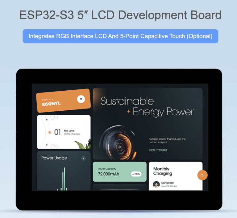 Build lvgl_micropython for ESP32-S3-Touch-LCD-5B